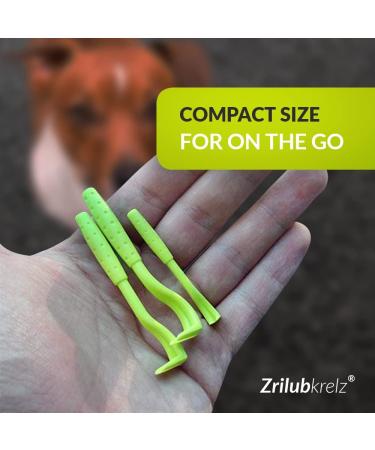 Zrilubkrelz Tick Tongs Tick Remover Set - Premium Tick Protection for Dogs, Cats, Horses - 3 Tick Levers Included - Buy Online on SooperMarket.com