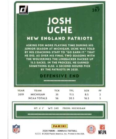 New England Patriots 2020 Donruss Factory Sealed 12 Card Team Set with Rookie Cards - Kyle Dugger, Josh Uche, Julian Edelman & More - Buy Online on SooperMarket.com