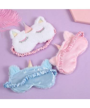 KESYOO Travel Eye Mask - Super Soft Sky-Blue Eye Cover & Kids Blindfold | Perfect Sleep Eye Patch (19.5x8.5cm - Buy Online on SooperMarket.com