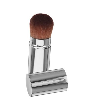 WOFASHPURET Retractable Powder Brush Makeup Supplies Dense Foundation Brush Powder Foundation Brush Makeup Tool Makeup Brush Foundation Applicator With Cover Artificial Fiber Cosmetic Travel