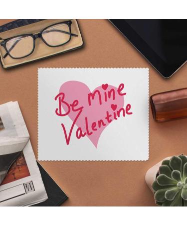 Buy 2 x 'Be Mine' Microfiber Lens/Glasses Cleaning Cloths - Premium Quality Smooth Cleaning - Fast International Shipping - Buy Online on SooperMarket.com
