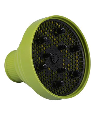 Buy Salon Foldable Hairdryer - Compact & Portable Hair Blower with Diffuser Cover | Perfect for Travel & Styling (Green - Buy Online on SooperMarket.com