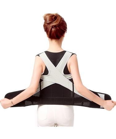 Breathable Back Bandage & Posture Corrector - Adjustable Support for Adults & Children - Buy Online on SooperMarket.com