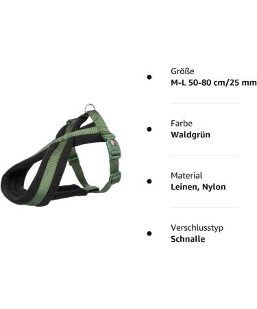 Premium Touring Harness - Forest Green M L | International Shipping Available - Buy Now! - Buy Online on SooperMarket.com