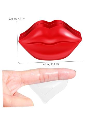 NOLITOY Lip Mask Collagen Lip Pads - Hydrating & Plumping Gel Masks for Nourished Lips | Moisturizing Lip Care - Buy Online on SooperMarket.com