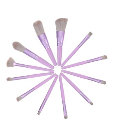 NOLITOY 1 Set Makeup Brush Set Women Makeup Supplies Eyeshadow Brush Face Makeup Brush Make up Brush Cosmetic Eye Shadow Brush Handle Set of Brushes Travel Makeup Tools Plastic Purple 12.20X2.20X1.20CM Purple