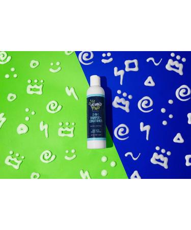 Young King Hair Care 2-in-1 Shampoo & Conditioner for Boys | Plant-Based Harm-Free Cleanses & Hydrates Natural Curls | 8 oz - Buy Online on SooperMarket.com