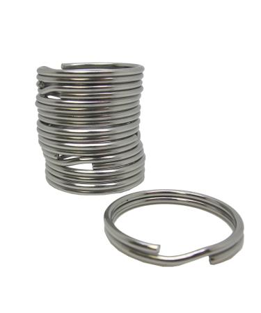 Scuba Choice Diving 32.3mm Stainless Steel Split Ring for BCD Attachment (10-Piece), 2.0mm
