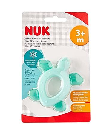 NUK Cool All-Around teething ring with cooling elements from 3 months 1 piece multi-coloured