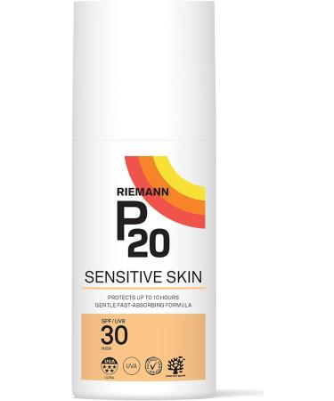 RIEMANN P20 SPF30 Sensitive Sun Cream 200ml High Level UVA Protection for up to 10 Hours Allergy Certification Water Resistant Durable & Long Lasting Sweat Resistant 200 ml (Pack of 1) SPF30 - Buy Online on SooperMarket.com
