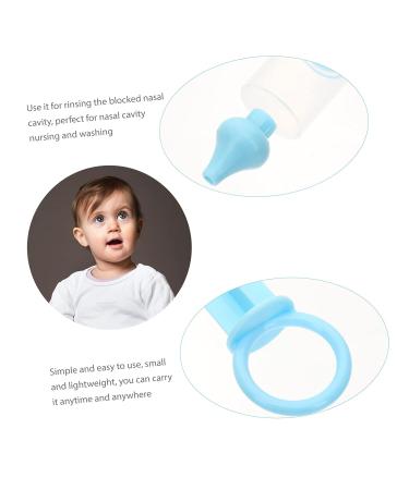 Kisangel 3pcs Baby Nasal Syringe Set - Silicone Rinse Aspirator for Infant and Toddler Nose Cleaning - Buy Online on SooperMarket.com