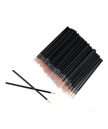 Didiseaon 50pcs Disposable Eyeliner Brush Disposable Eyeliner Eye Liner Wands Fake Eyelashes Miss