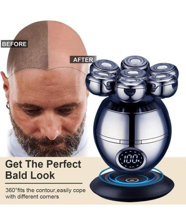 GeRRiT 7D Electric Razor for Men - Waterproof Multi-Function Shaver with LCD Display | Best Electric Razors for a Smooth Shave - Buy Online on SooperMarket.com