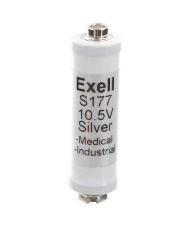Silver Oxide S177 Exell 10.5V Battery 7MR9 HD-7D 9.45V 9.8V E-177 PC177A EN177A Eveready E177 TR-177 1606 1606A 177A 7LR44 7MR44 7NR44 H-7C TR-177R PC177S EN177S 7MR9 H-7D A177 S177