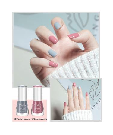 Vipomkowa Non-Toxic Nail Polish - Eco-Friendly Quick-Dry Pull-Off Water-Based 8ml (07#) - Shop Internationally - Buy Online on SooperMarket.com