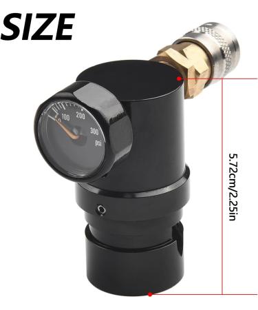 Paintball PCP Air Compressor & HPA Micro Regulator | 2000PSI Manometer Remote Coil Hose Air Tank Controller - Buy Online on SooperMarket.com