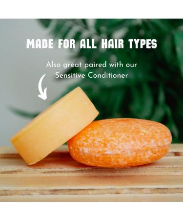 Clever Yoga Fresh Citrus Shampoo Bar - Vegan Solid Bar for All Hair Types - Travel-Friendly & Frizz-Free Haircare Solution (1 Bar) - Buy Online on SooperMarket.com