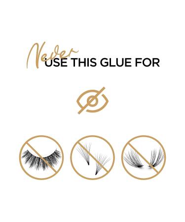 LASHVIEW Eyelash Extension Glue - Precise Drop Technology, 1 Sec Dry Time, 10ml - Buy Online on SooperMarket.com