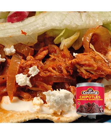 La Costena Chipotle Peppers 7oz - Authentic Mexican Smoky Flavor - Buy Online on SooperMarket.com