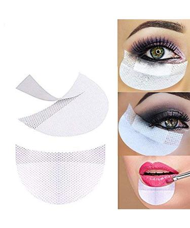 YiKiMira Disposable Eyeshadow Protection Pads Makeup Beauty Eye Pads Cosmetic Accessories Protection Pad Stickers 100Pcs 100Pcs