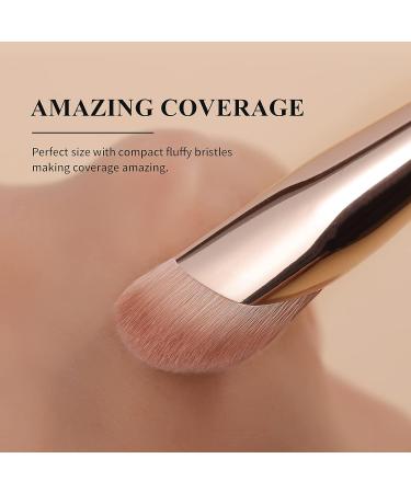 Bethy Beauty Angled Under Eye Concealer Brush | Nose Contour Makeup Tool - Buy Online on SooperMarket.com