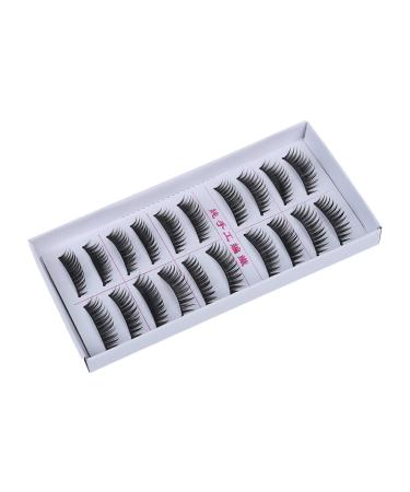 20 Pairs Natural Makeup False Eyelash Eye Lashes