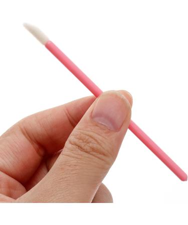 ZEONHEI 300 PCS 95mm Disposable Lip Brushes Lip Gloss Brush Lipstick Concealer Brushes Pink Lip Wands Applicator Tool for Lips Makeup Application - Buy Online on SooperMarket.com