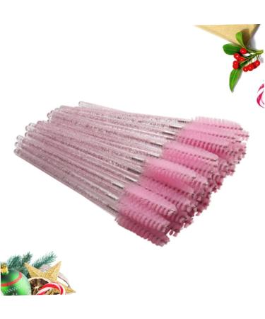 CIMAXIC 100pcs eyelash mascara lash applicator eyelash makeup brush eyebrow comb Cosmetic bag spiral Miss Size 1 Pink - Buy Online on SooperMarket.com