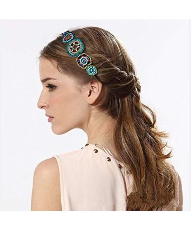 inSowni 7 Pack Handmade Rhinestone Crystal Beaded Headbands for Women and Girls - Buy Online on SooperMarket.com