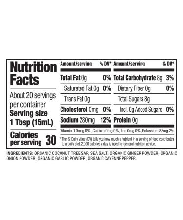 Coconut Secret Teriyaki Sauce - Coconut Aminos 10 fl oz - Gluten-Free, Healthy Alternative - Buy Online on SooperMarket.com