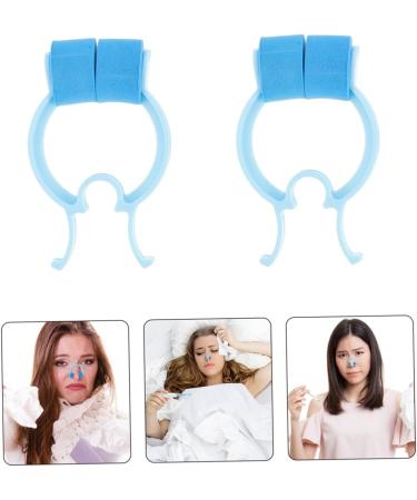 Healeved 36 Pcs Nose Correction Clip Set - Plastic Nasal Clips for Nosebleed Stoppage and Breathing Support - Sky-blue (3pcs) - 6.5x4cm (3pcs) - Buy Online on SooperMarket.com