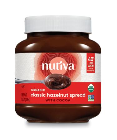 Nutiva Organic Hazelnut Spread Classic 13 oz (369 g)