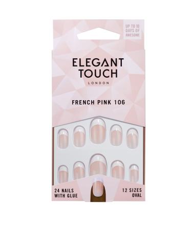 Elegant Touch French Nails 106
