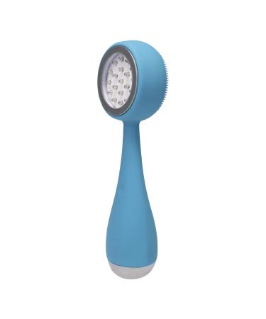 PMD Clean Acne - Smart Facial Cleansing Device with Silicone Brush & Acne-Fighting Blue Light Treatment - Waterproof - SonicGlow Vibration Technology - Eliminate Mild To Moderate Acne