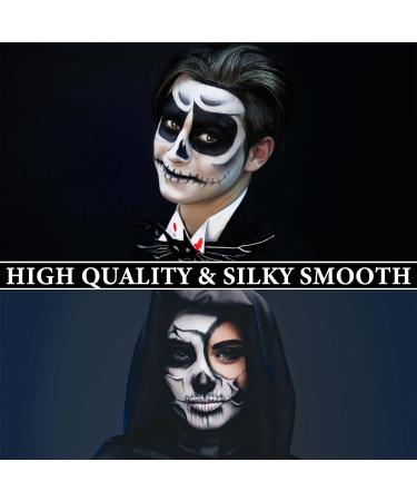 Black Face Body Paint Stick | High Pigmented Waterproof Matte Makeup for Halloween Zombie Cosplay & Clown Costumes - Buy Online on SooperMarket.com