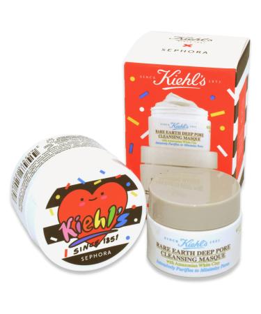 Kiehl's Mask & Moisturize Duo - Rare Earth Deep Pore Cleansing Masque and Ultra Facial Cream