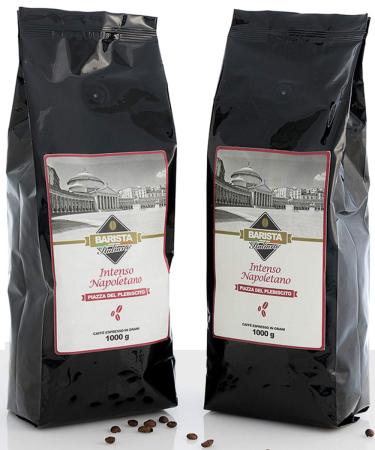 Barista Italiano 2 x 1KG Coffee Beans (INTENSO NAPOLETANO) B. Intenso Napoletano