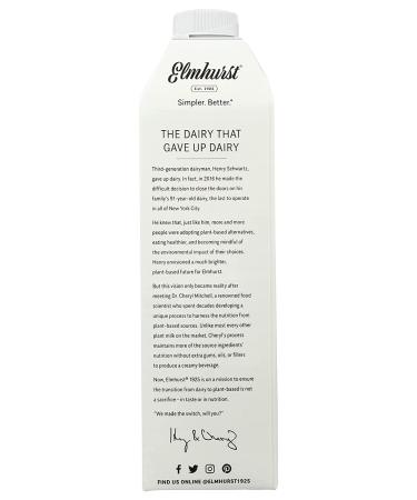 ELMHURST Chocolate Milked Oats 32 oz - Delicious dairy-free chocolate oat milk - Buy Online on SooperMarket.com