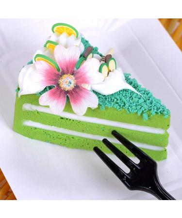 100PCS Glutinous Edible Rice Paper Flower Shape Cake Baking Decoration Edible Flower for Cake Toppers Birthday Wedding Party Cupcake Food Decorations Rice Paper Cupcake Topper Decoration - Buy Online on SooperMarket.com