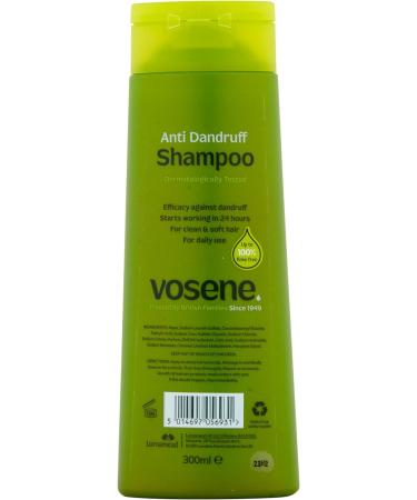 Vosene Anti-Dandruff Shampoo 300ml - Effective Dandruff Treatment - Buy Online on SooperMarket.com