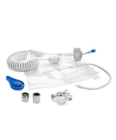 Colon Cleanse MY PERFECT COLON CARE TRAVEL Enema Kit for Colon Cleansing It Connects to the Faucet Douche for Colonic Irrigation at Home and on the Go Travel Adapter Included Italian Product