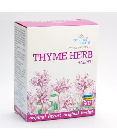 THYME HERB THYMUS VULGARIS L. | Original Herbs Herbal Tea Wild Crafted Herbs Tea 50g - Buy Online on SooperMarket.com