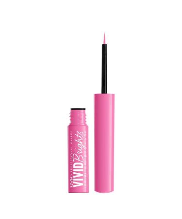 NYX Vivid Brights Liquid Liner - Don't Pink Twice 08 - Smear-Resistant Eyeliner - Buy Online on SooperMarket.com