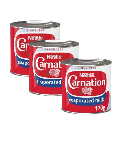 Carnation Evaporated Milk Tin 170g Pack of 3