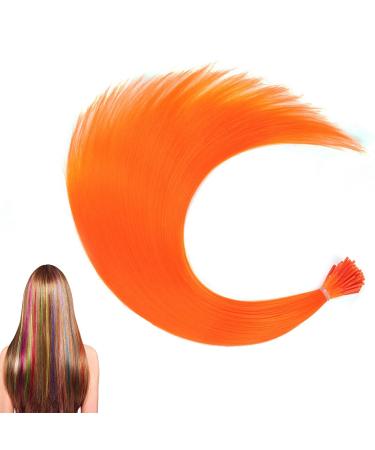 prinfantasy Hair Extensions Hairpieces Straight Long Heat Resistant Synthetic Hair Accessories for Kid Girls Women Party Decor BZ262 GBBZ262 16 inch