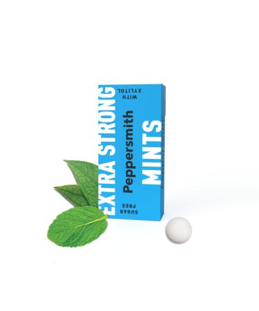 Sugar Free & Vegan Mints 15g (Pack of 12) (EXTRA STRONG EUCALYPTUS)
