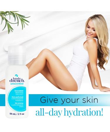 Buy Body Drench Unscented Moisturizing Lotion 2oz - Hydrating & Non-Irritating Skin Care for All Skin Types - International Shipping Available - Buy Online on SooperMarket.com