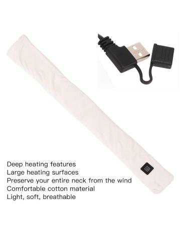 Electrical Neck Scarf - 3 Temperature Settings | USB-Heated Soft Winter Scarf for Neck Pain Relief - Buy Online on SooperMarket.com