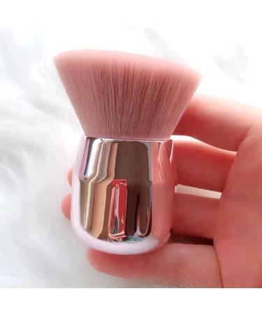 Makeup Powder Brushes Makeup Powder Brushes Foundation Set Face Professional Head Large Mineral Rose Gold 2PCS - Buy Online on SooperMarket.com