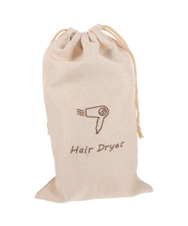 KOMBIUDA Hair Dryer Bag Hair Dryers Hair Blow Dryer Blow Dryer Retractable Cord Drawstring Bag Travel Portable Burlap Bag